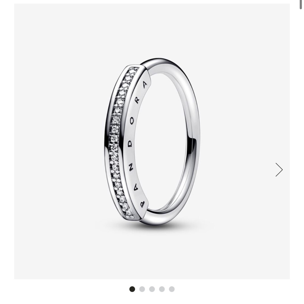 Pandora Silver Ring